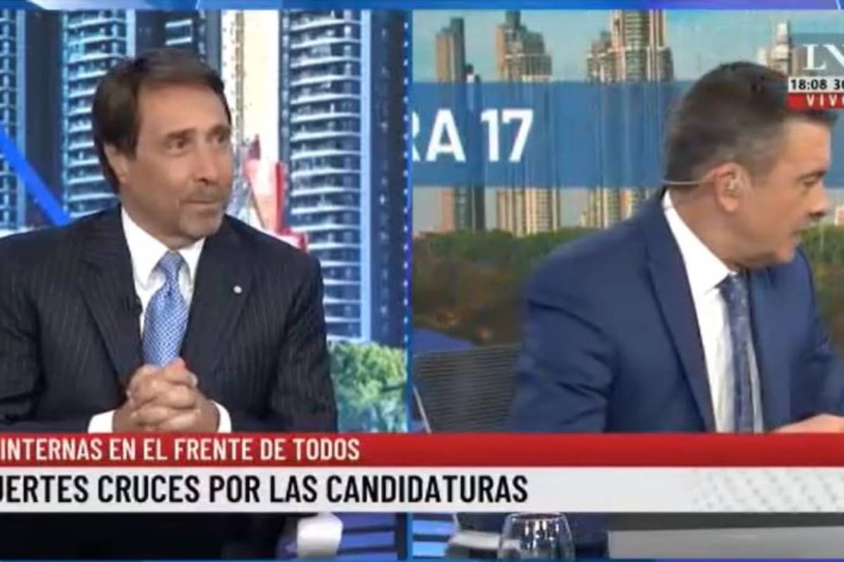 Pablo Rossi estuvo a punto de irse del estudio al escuchar una información política que tiró su colega Eduardo Feinmann