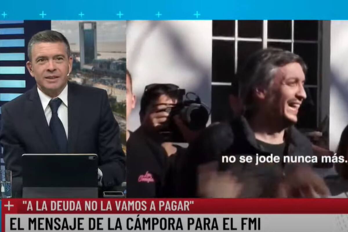 Pablo Rossi ironizó con el nuevo video de La Cámpora ante la ausencia de Alberto Fernández