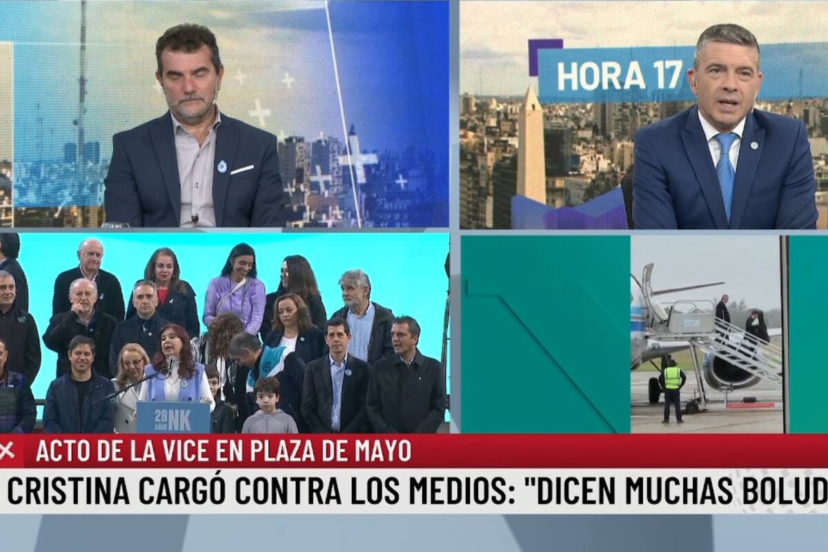 Pablo Rossi reaccionó ante el faltazo de Alberto al acto de Cristina