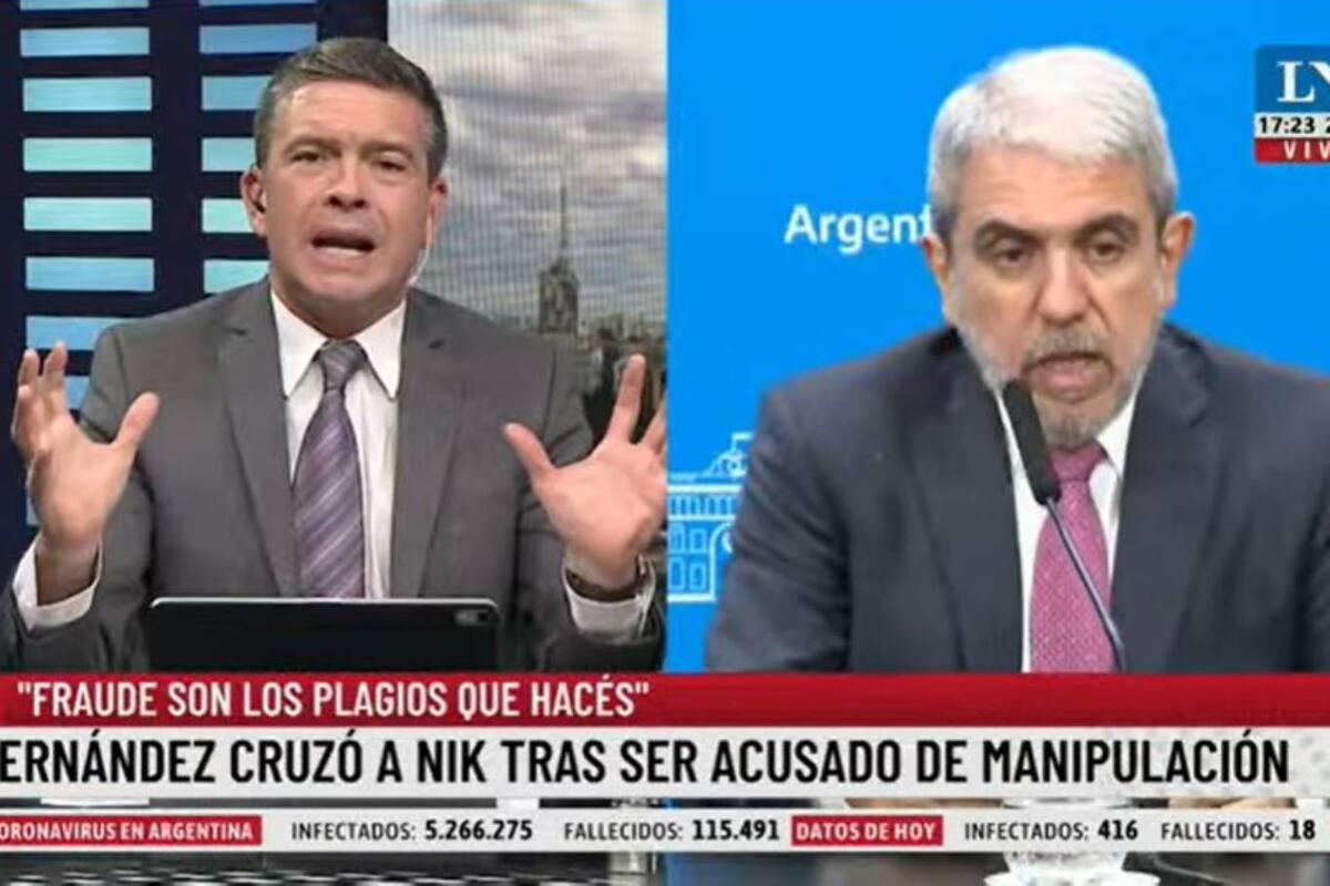 Pablo Rossi se refirió al mensaje intimidatorio enviado por el ministro de Seguridad de la Nación, Aníbal Fernández, al humorista gráfico Nik