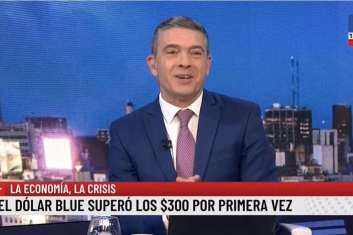 Pablo Rossi se tentó al ver un par de memes en los que se ironicaba por la cotización del dólar blue de este martes