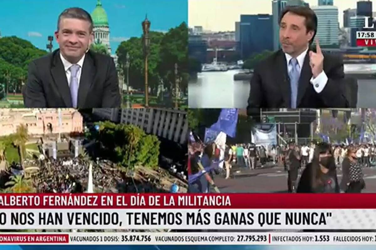 Pablo Rossi y Eduardo Feinmann analizaron el discurso de este miércoles del presidente Alberto Fernández en el Día de la Militancia