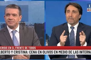 Pablo Rossi y Eduardo Feinmann, en el pase de LN+, analizaron el enfrentamiento entre el ala cristinista y el albertismo dentro de la coalición gobernante