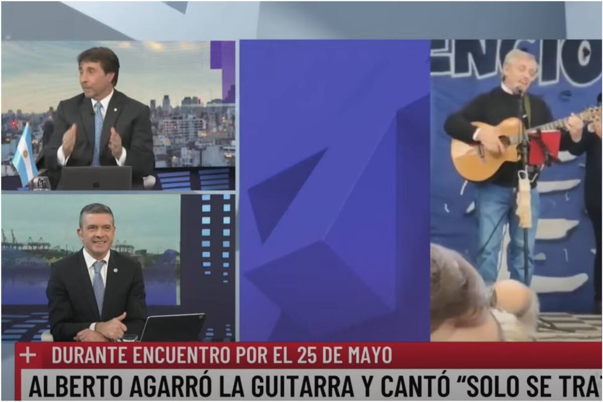 Pablo Rossi y Eduardo Feinmann en el pase de LN+ cargaron contra la figura de Alberto Fernández