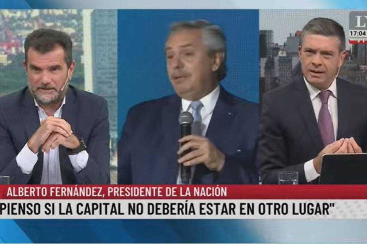 Pablo Rossi y Paulino Rodrigues criticaron las palabras de Alberto Fernández sobre el posible traslado de la capital al norte y destacaron el rostro de Juan Manzur, que estaba cuando el presidente hablaba
