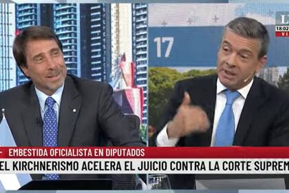 Pablo Rossi y su pase con Eduardo Feinmann