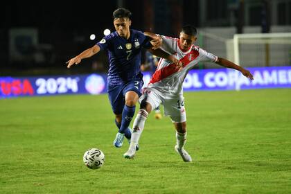 Pablo Solari, futbolista de River Plate, es una de las cartas de ataque en la selección argentina que conduce Javier Mascherano