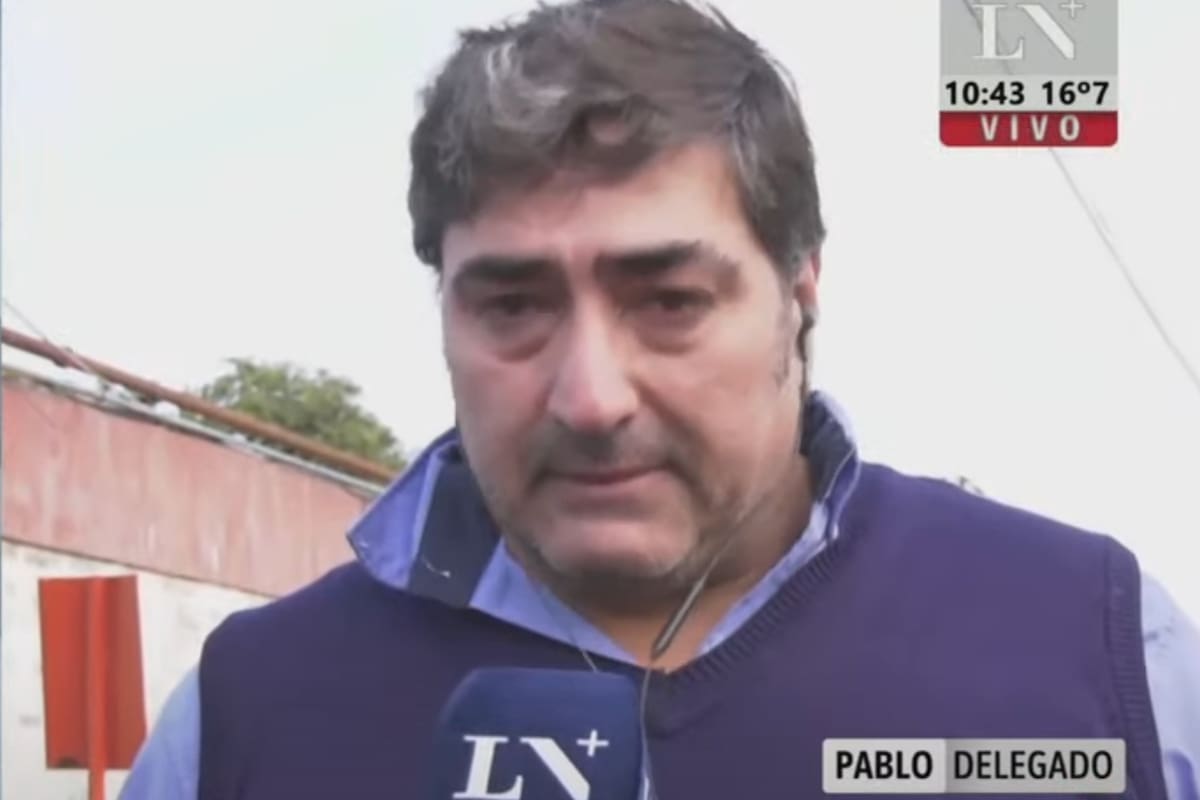 Pablo tiene 52 años y trabaja hace más de tres décadas en La Perlita, en diálogo con LN+ aseguró que tiene miedo de salir a hacer el recorrido