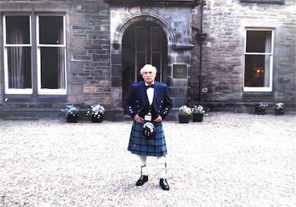 Pablo Tiffenberg, el fundador de Moby Dick, en Escocia