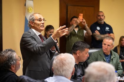 Pablo Topet, jefe del equipo de abogados de la CGT