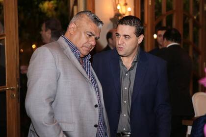 Pablo Toviggino, con el Chiqui Tapia en una foto de archivo