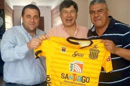 Pablo Toviggino, Guillermo Raed y Claudio Tapia