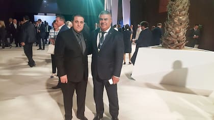 Pablo Toviggino y Claudio "Chiqui" Tapia