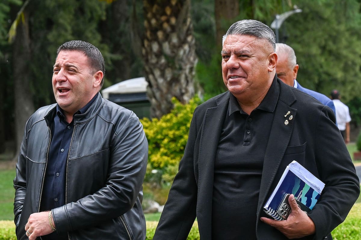Pablo Toviggino y Claudio "Chiqui" Tapia, tesorero y presidente de la AFA