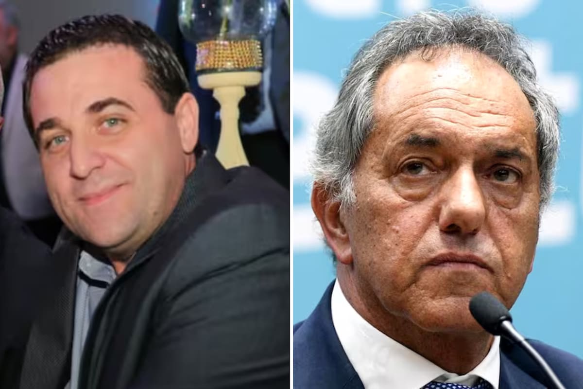 Pablo Toviggino y Daniel Scioli.