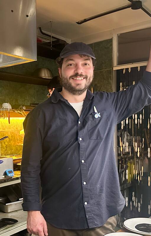 Pablo Vergani, chef, anfitrión e ideólogo de una carta actual y, a la vez, estrictamente personal, donde brillan clásicos argentinos como un locro pulsudo o el tan vintage arroz con pollo