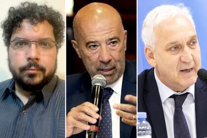 Pablo Vilas, Oscar Laborde y Gabriel Fuks