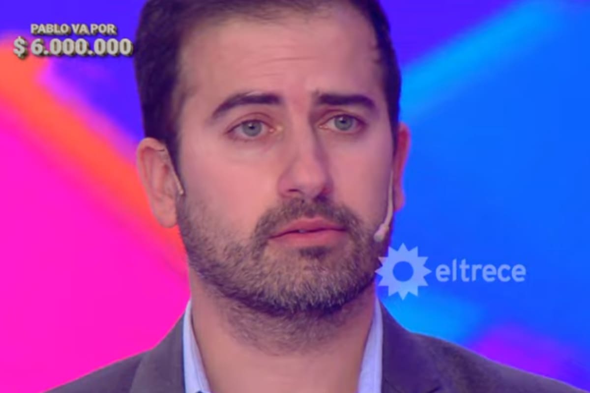 Pablo, volvió a ganar Los 8 escalones de los 3 millones (Foto: Captura eltrece)