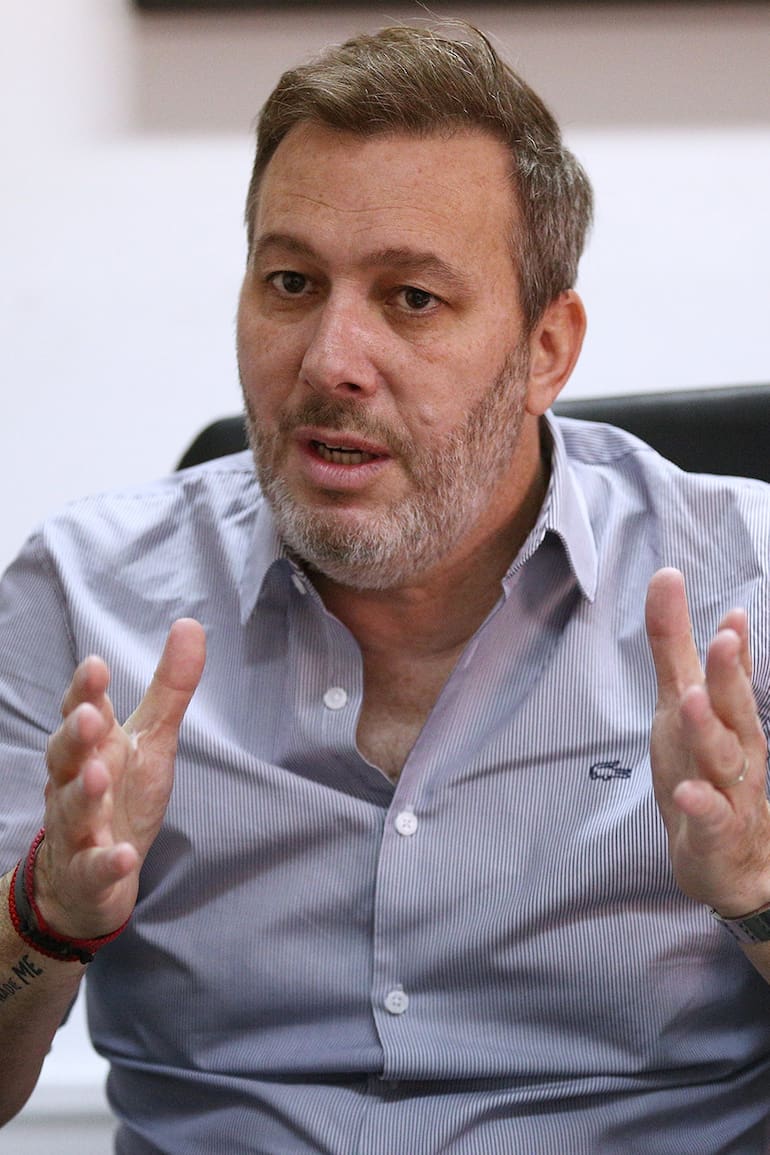 Pablo Wolf, en la fábrica de Chocorisimo