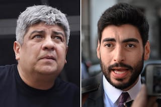Pablo Moyano se mostró en una reunión con el Gringo Castro