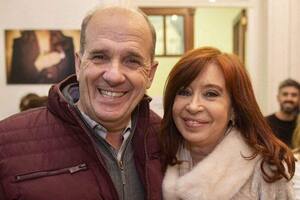 Pablo Zurro y Cristina Kirchner