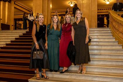 Pachi Dibetto, Valeria Dorignac, Marcela Collazo y Carolina Majdalani
