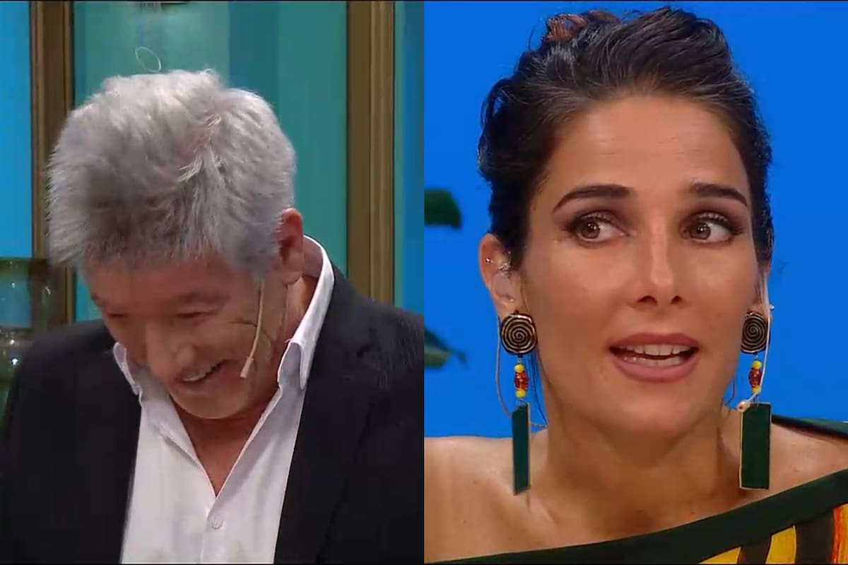 Pachu Peña se tentó en vivo y Juana Viale le hizo un llamado de atención en directo