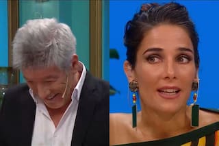 Pachu Peña recibió un plato distinto en Almorzando y su reacción hizo reír a Juana Viale