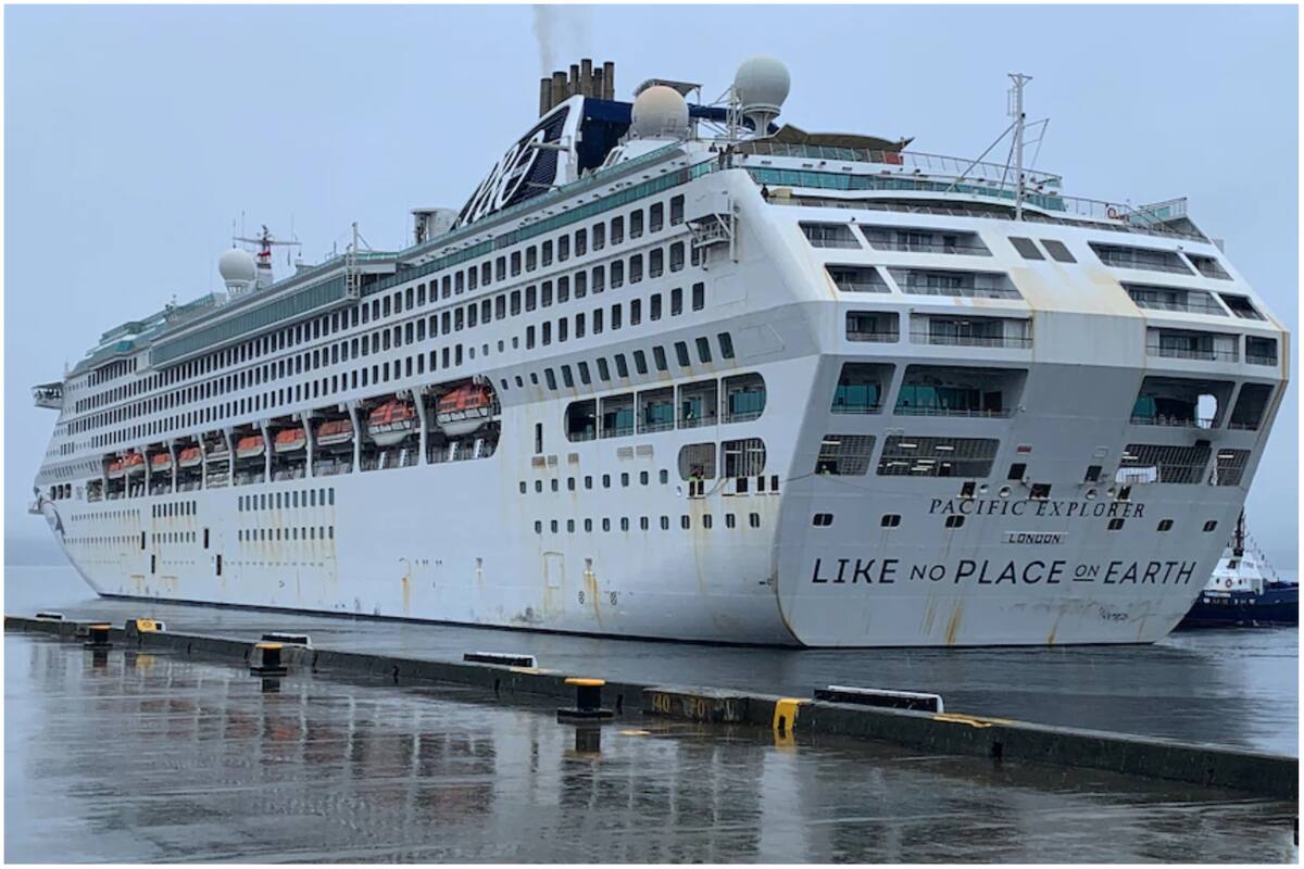 Pacific Explorer de P&O es opoerado por Carnival Cruises