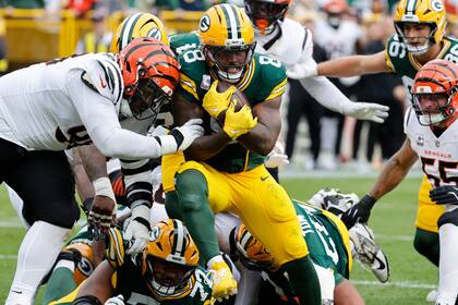 Packers superan intento de remontada de Flacco y vencen 27-18 a Bengals