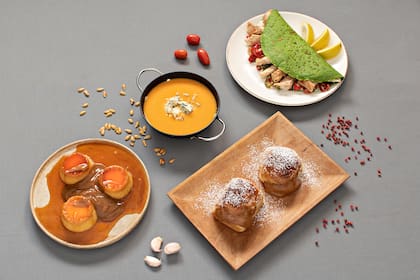 Paco Almeida elige la leche de cabra para llevar al plato preparaciones dulces y saladas