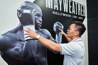 Pacquiao se hace cargo del antiguo gimnasio de Mayweather en medio de tensión por revancha