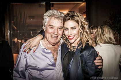 Padre e hija: Chico y Julieta Novarro, siempre juntos