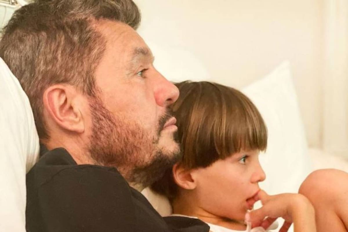 Padre e hijo miraban el partido de Argentina el martes a la noche cuando surgió el diálogo sobre los tatuajes y la reflexión del pequeño que sorprendió al conductor