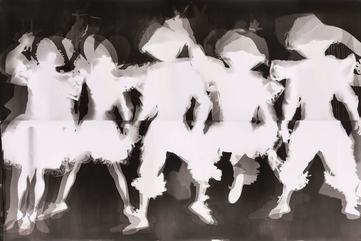 Padres danzantes de tijeras (detalle, 2019)