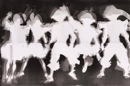 Padres danzantes de tijeras (detalle, 2019)