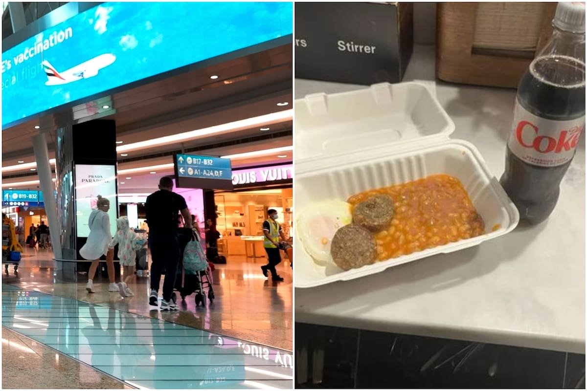 Pagó una alta cantidad por un desayuno que lo decepcionó en el Aeropuerto de Dublín