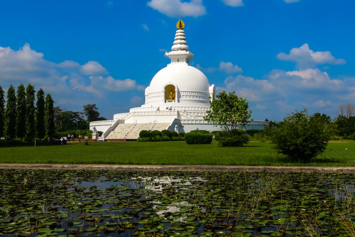 Pagoda de la Paz Mundial de Lumbini