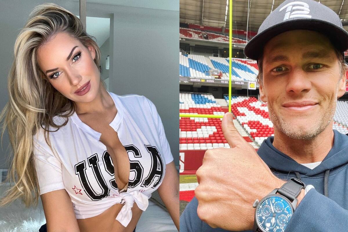 Paige Spiranac y Tom Brady serían una buena pareja, según la opinión de muchos fans