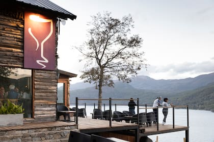 Paihuen Wine Bar tiene una vista imperdible.