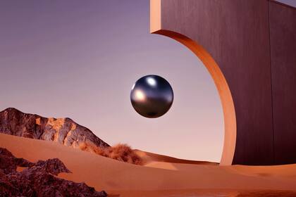 Paisaje creado por Dano Marello para el tema "Fénix", de Julián Tenembaum