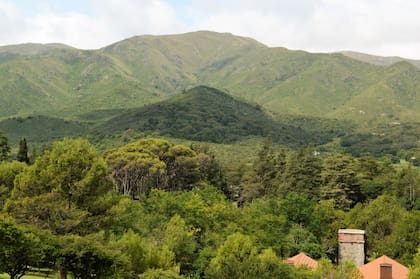 Paisaje de Huerta Grande, Córdoba.