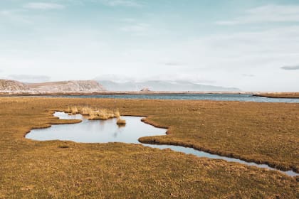 Paisaje de la Península Mitre en Tierra del Fuego.