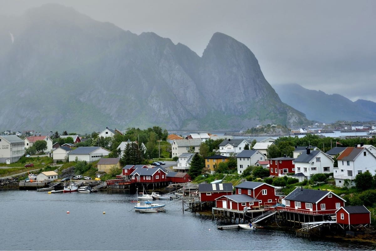 Paisajes de Bodø, Noruega.