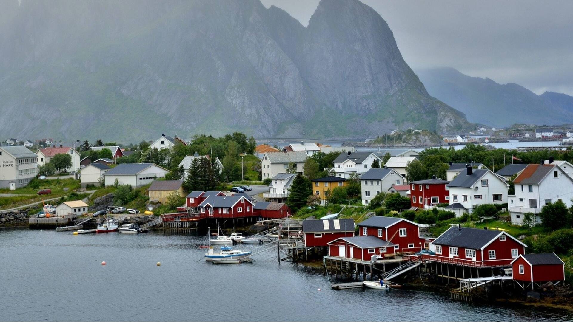 Paisajes de Bodø, Noruega.