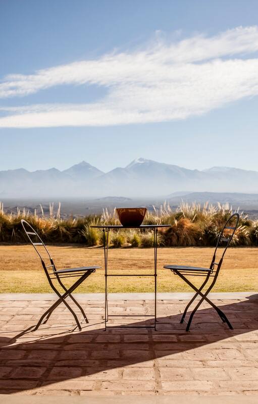 Mesa para dos.