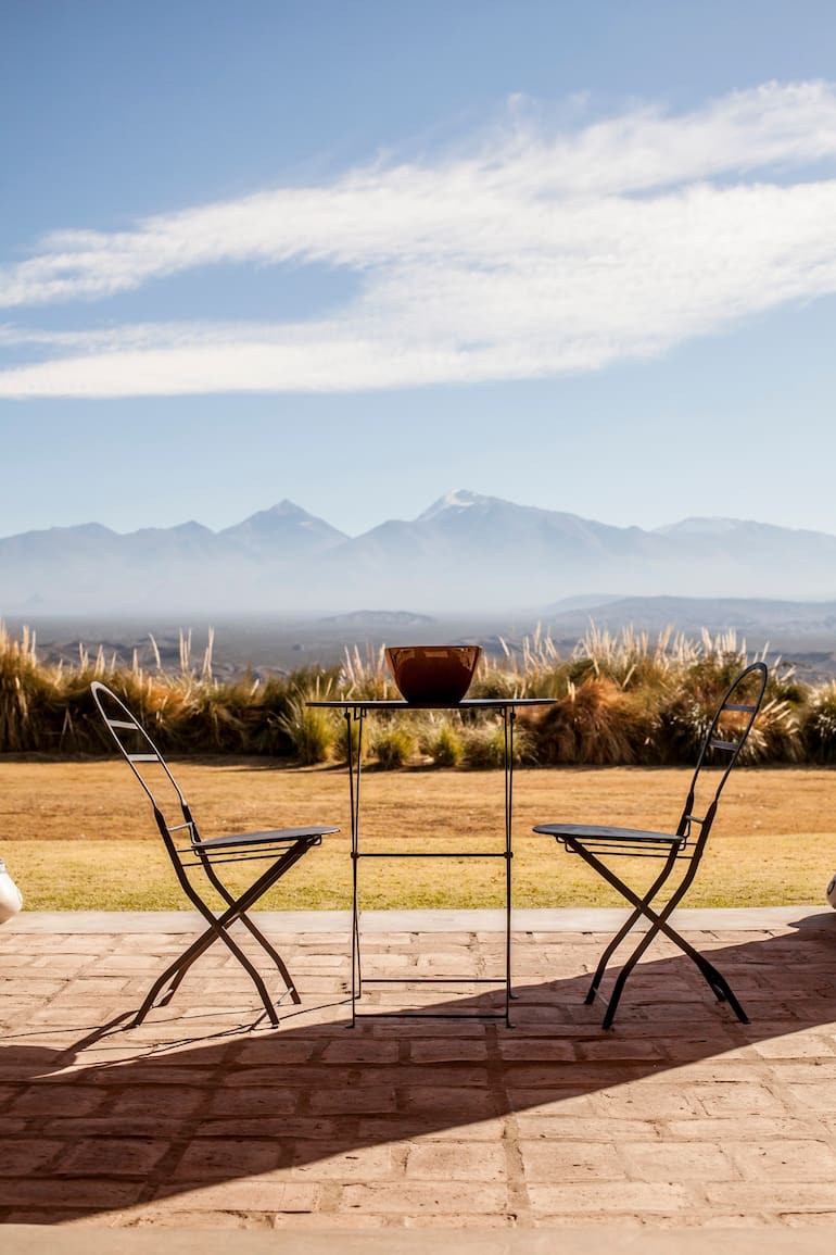 Mesa para dos.