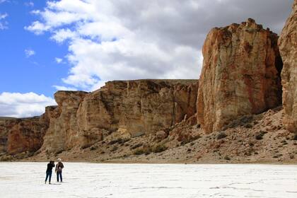 Paisajes de otro planeta, pero en la provincia de Santa Cruz