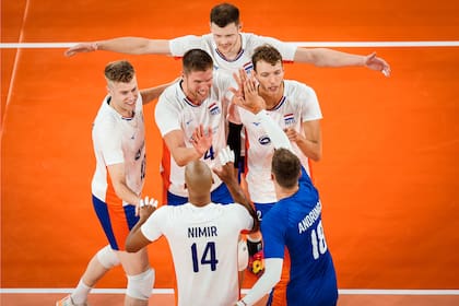 Países Bajos superó a Egipto en su debut en el Mundial, por 3 a 0, por lo que lidera por sets a favor