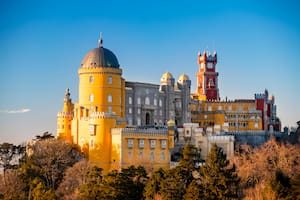 Palacio da Pena en Portugal.